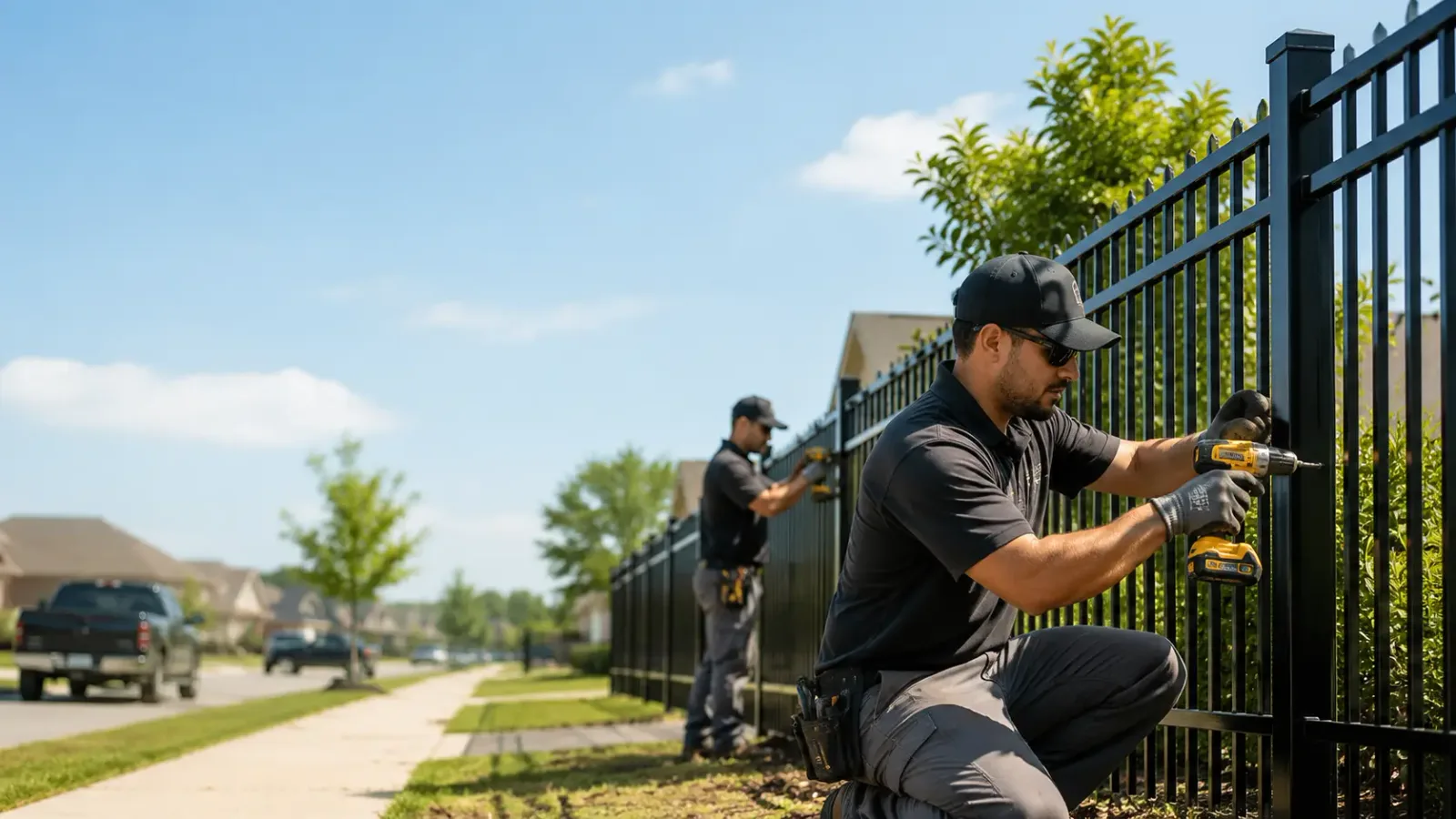 Metal Fence Installation in Ogden, IL